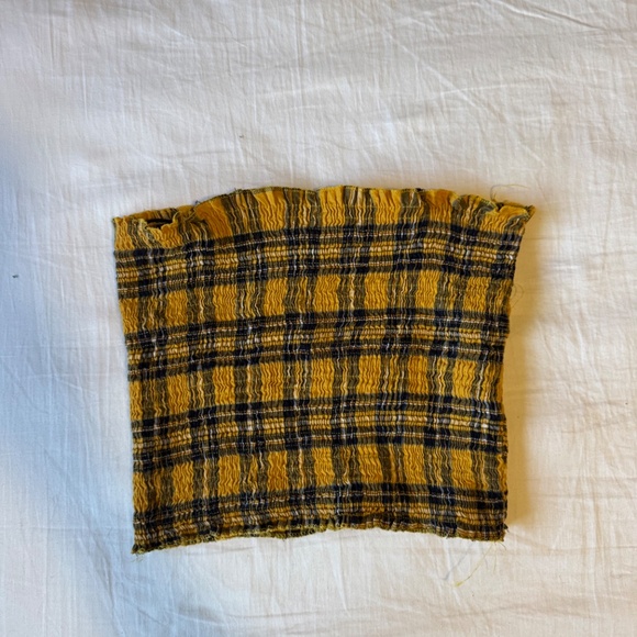OAK + FORT 90s Plaid Top - One Size - Picture 3 of 3